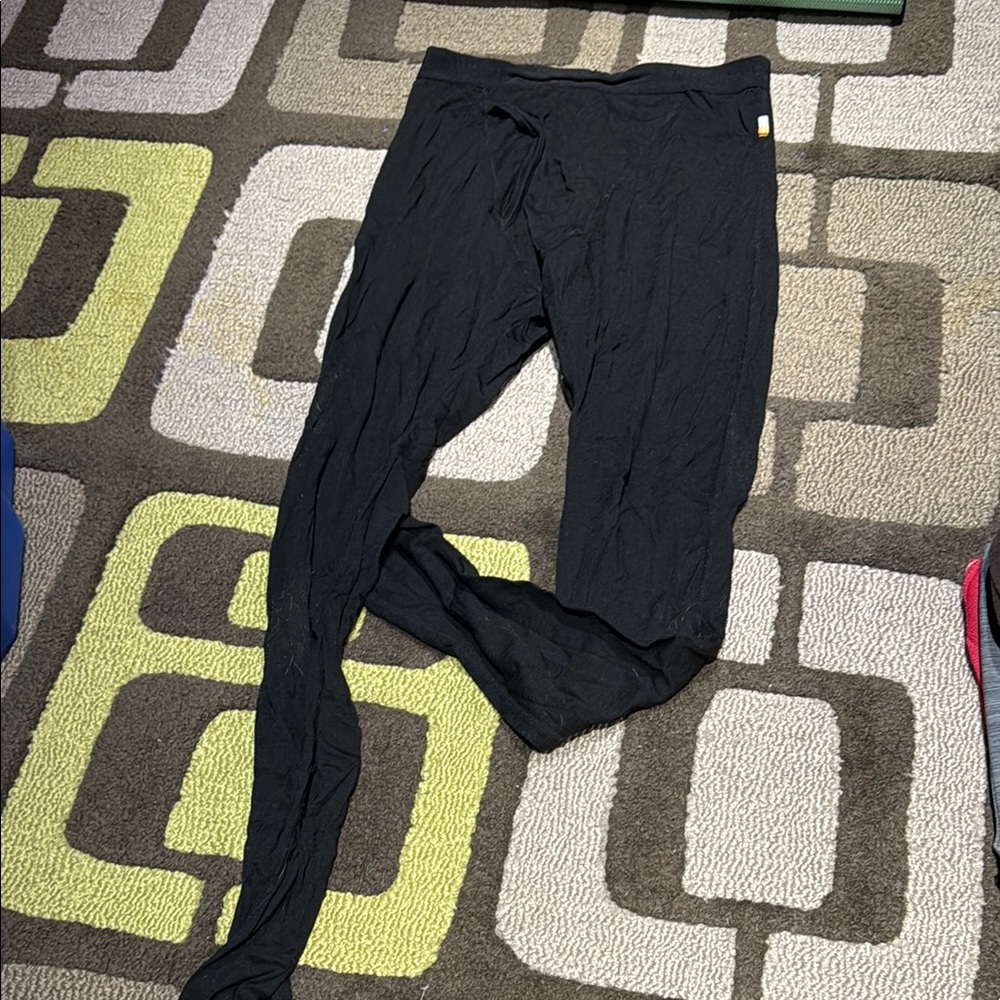 Men's Icebreaker Black Leggings